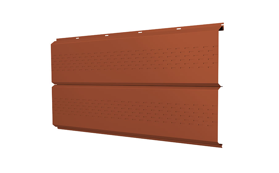 Софит Grand Line ЭкоБрус new без перфорации 0,45 Drap RAL 8004