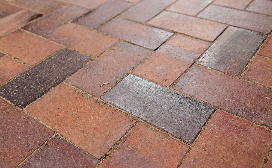 Клинкерная брусчатка Muhr №04S Rotbraun-bunt spezial, 200*100*52 мм