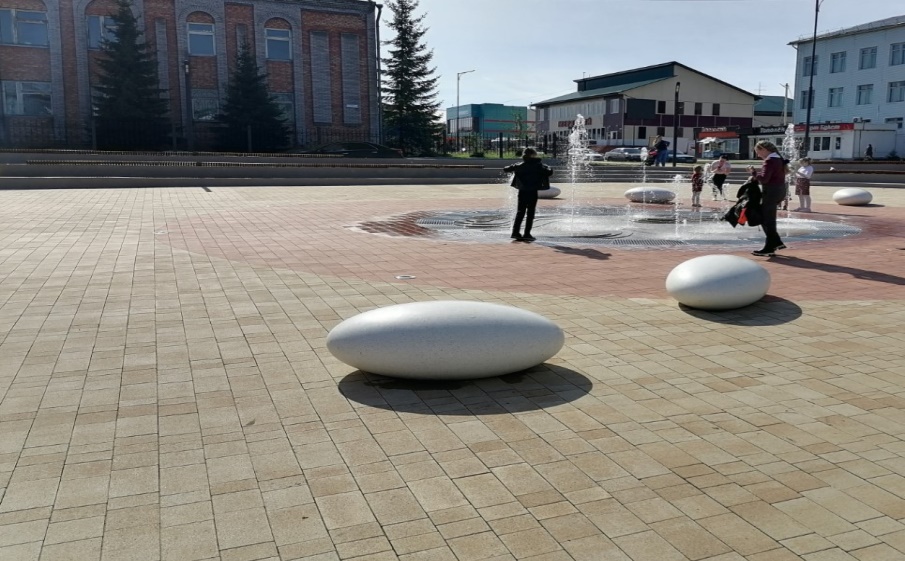 Плитка тротуарная Старый город Б.1.Фсм.8 листопад гранит клен, комплект 3 шт, толщина 80 мм