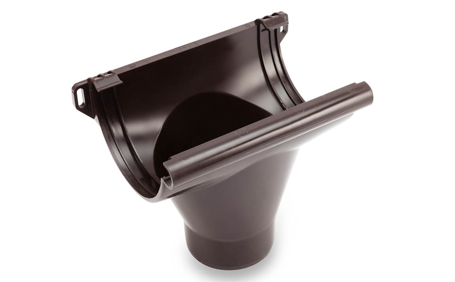 Воронка Galeco для системы PVC D 130/100 мм, RAL 8019