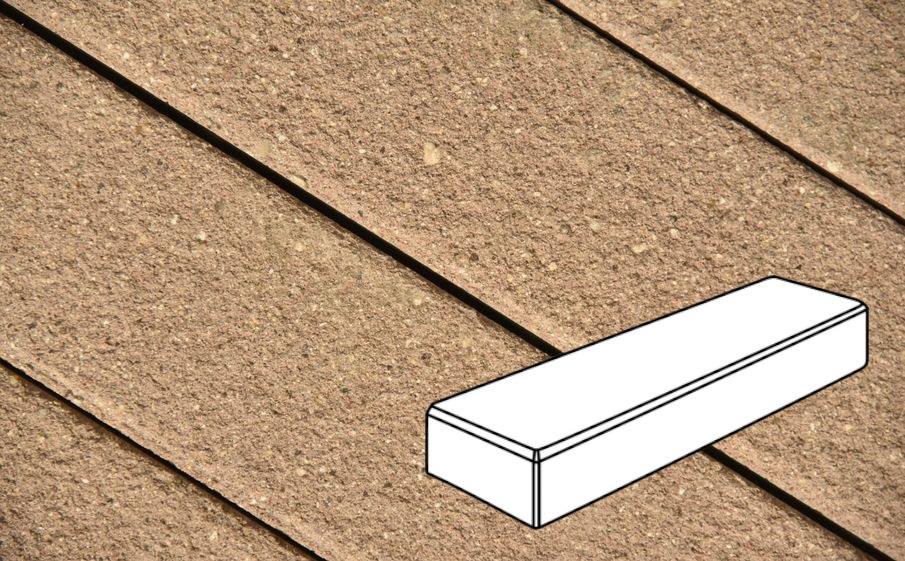 Плитка тротуарная Готика Premium Bronze, Паркет В.3.П.8, №20, 300*100*80 мм