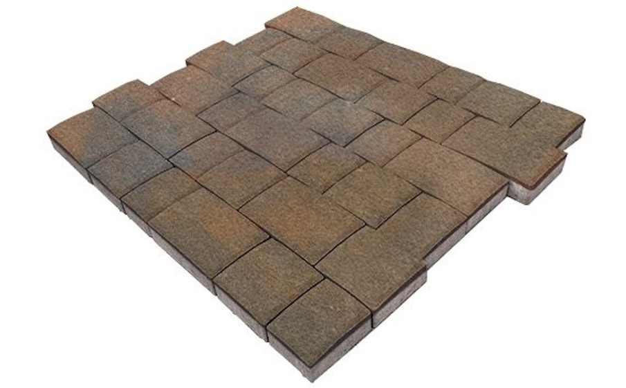 Плитка тротуарная SteinRus Инсбрук Инн Б.6.Фсм.6, Native, ColorMix Штайнрус, толщина 60 мм