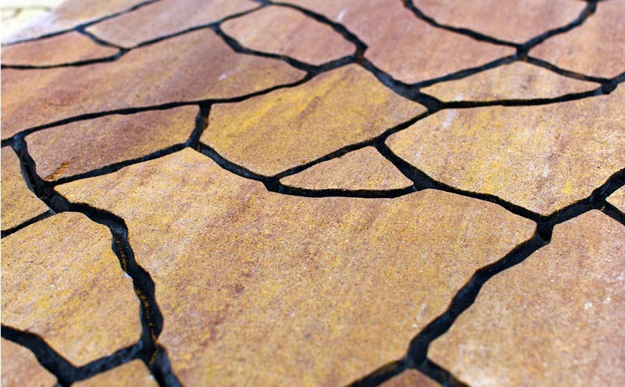 Плитка тротуарная BRAER Сан Тропе Color Mix Каньон, 982,5*1191,2*70 мм