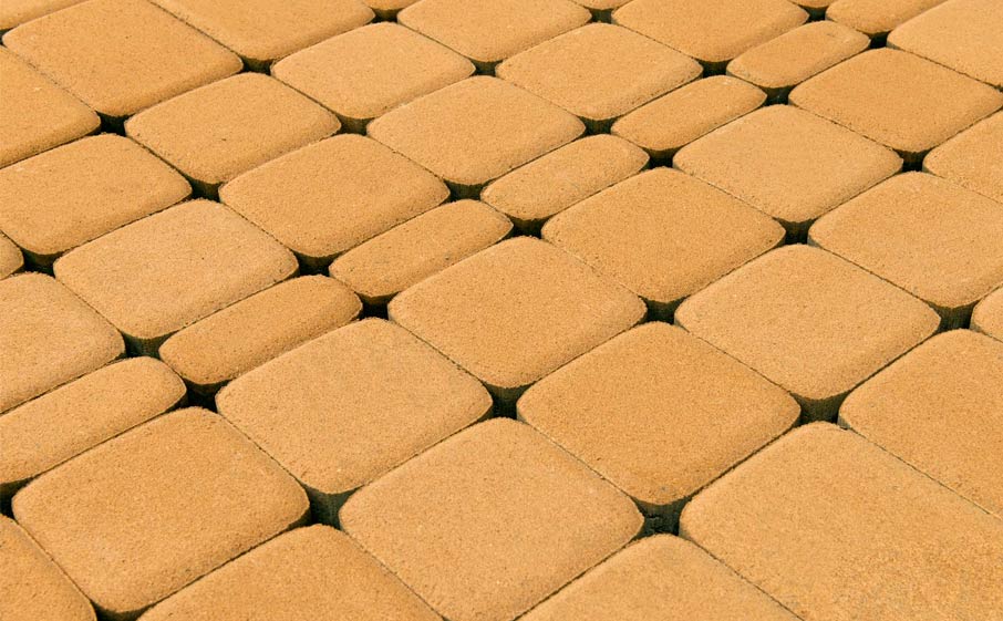 Плитка тротуарная BRAER Классико медовый