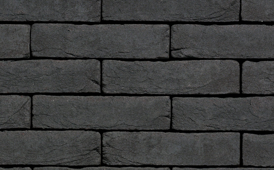 Кирпич облицовочный Terca Agora Grafietzwart, 210*65*50 мм