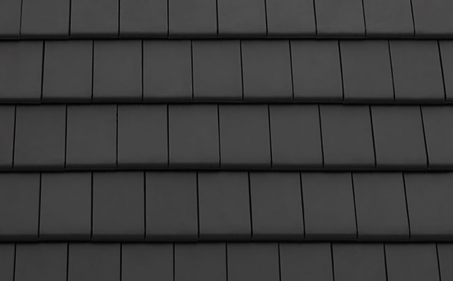 Керамическая черепица рядовая TONDACH Figaro 11 (Planoton 11), Grafen engobe