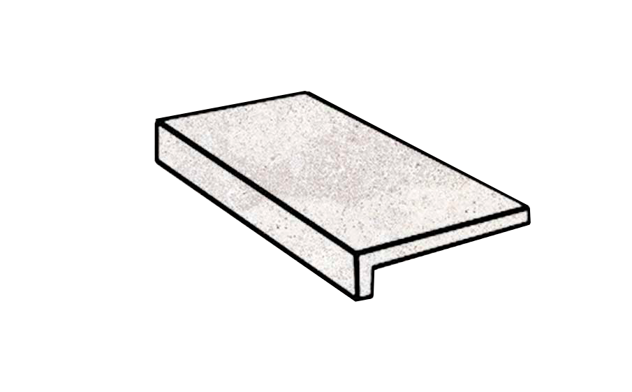 Клинкерная ступень прямой угол Stroeher Epos 951 krios 294х175х52х10 мм