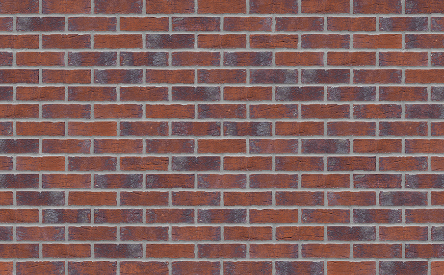 Клинкерная плитка под кирпич King Klinker Old Castle Red hot HF33, 240*71*10 мм