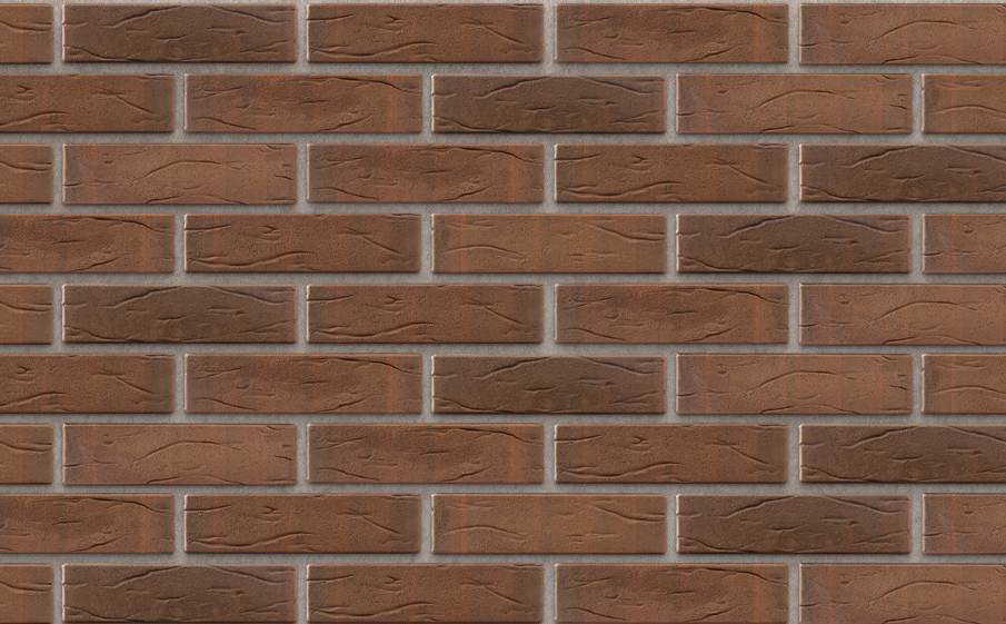 Кирпич облицовочный Славянский КЗ Мокко-Bunt-руст-УС, 250*120*65 мм