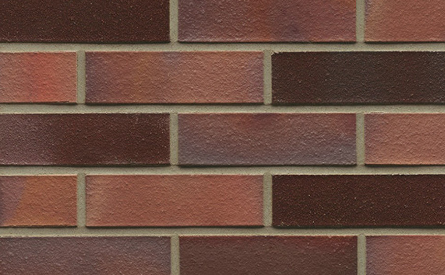 Кирпич клинкерный Muhr 04EG Rotbraun-bunt Edelglanz гладкий, Spalter NF, 240*55*71 мм