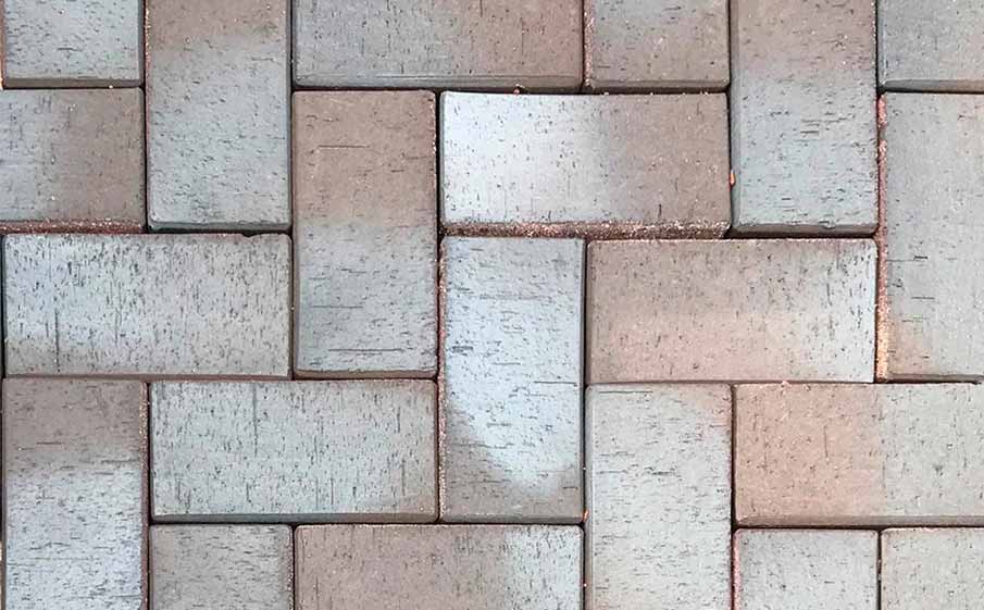Клинкерная брусчатка Feldhaus Klinker KF P705 umbra flamea KF 200*100*45 мм