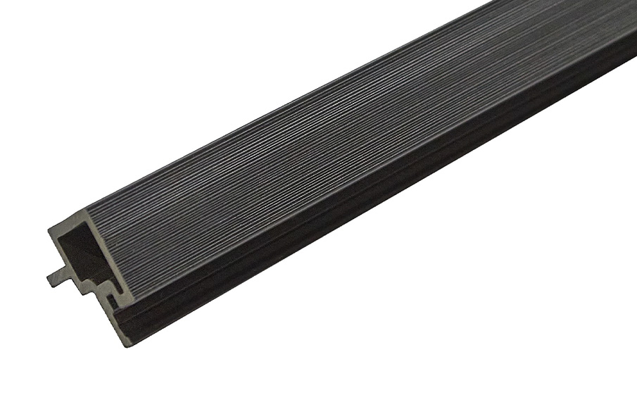 Угловой профиль реечной фасадной панели СМ Волл (CM Wall) Черное дерево (Black wood), 4000*219*26 мм