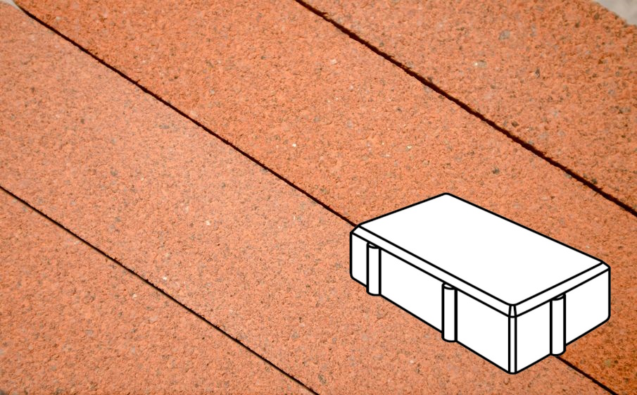 Плитка тротуарная Готика Premium Silver, Брусчатка Б.2.П.6, №15, 200*100*60 мм