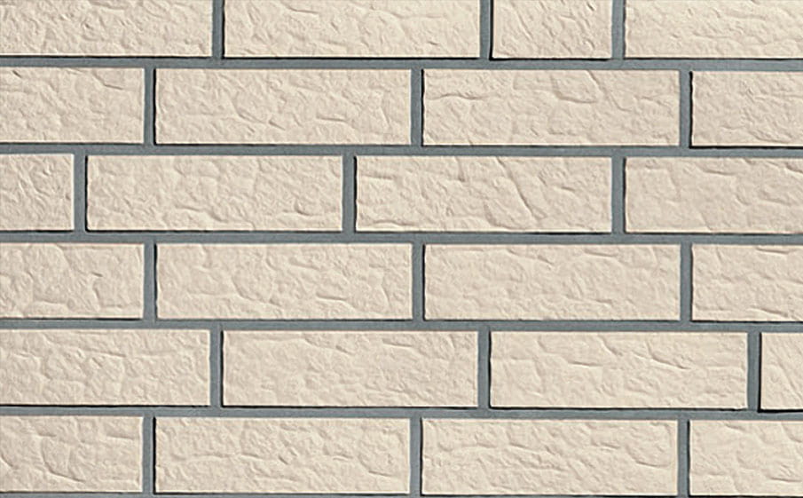 Клинкерная плитка Roben Island perlweiss рельефная, 240*71*9 мм