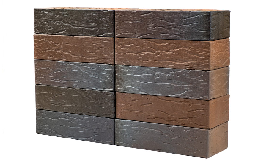 Кирпич облицовочный пустотелый Пятый элемент флэш Мюнхен рустик 250*85*65 мм