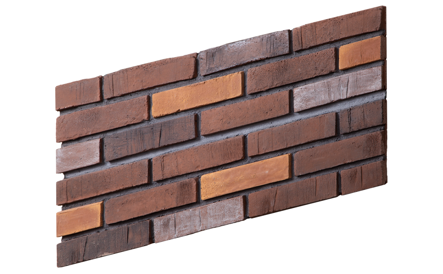 Плитка модульная Борисовские Мануфактуры Брик Амараж, 484*174*28 мм