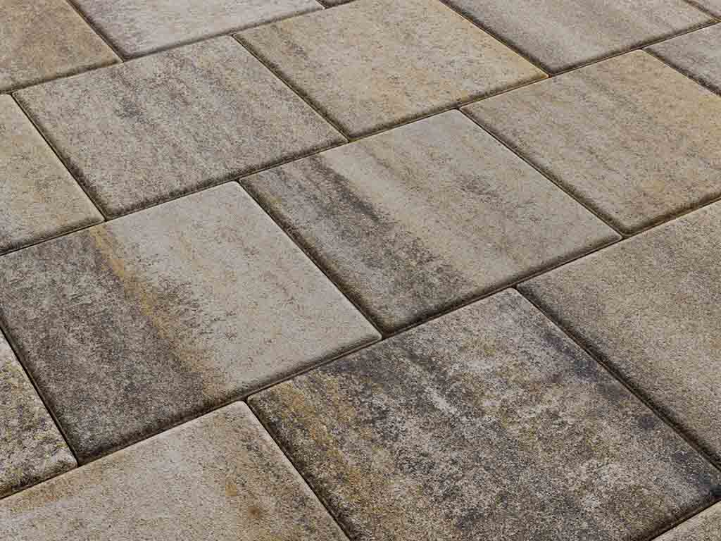 Плитка тротуарная Квадрат Б.1.К.6 искусственный камень базальт, 300*300*60 мм 