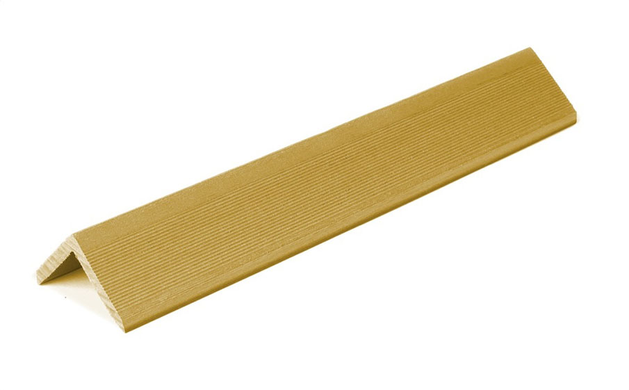 Уголок Grand Line ДПК внешний 50*50 мм Золотой, 3 м