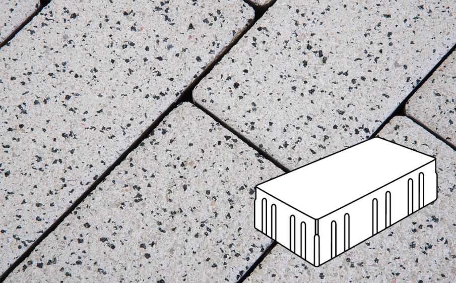 Плитка тротуарная Готика, City Granite FERRO, Скада без фаски В3.П.10, Покостовский, 225*150*100 мм