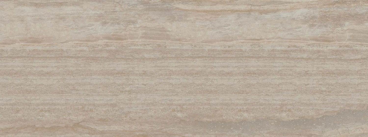 Керамогранит KERAMA MARAZZI Травертин бежевый темный обрезной, 3200*1195*6 мм