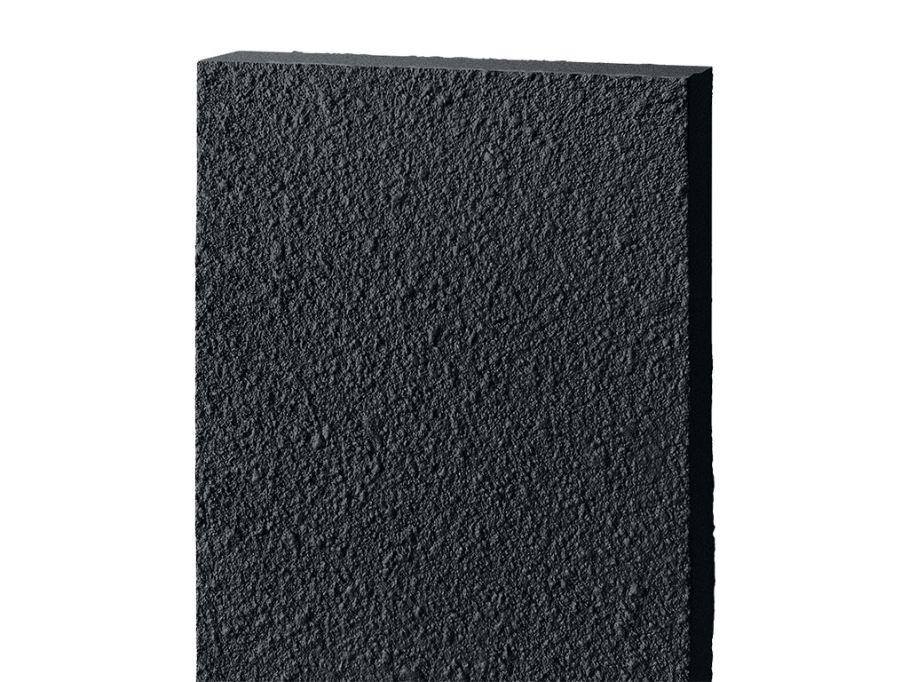 Фиброцементная панель БЕТЭКО Муар RAL 9011 графитовый черный, 3000*1200*8 мм