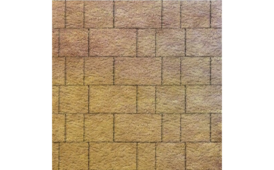 Плитка тротуарная SteinRus Новый город Б.7.Фсм.6, Old-age, ColorMix Брайс, толщина 60 мм