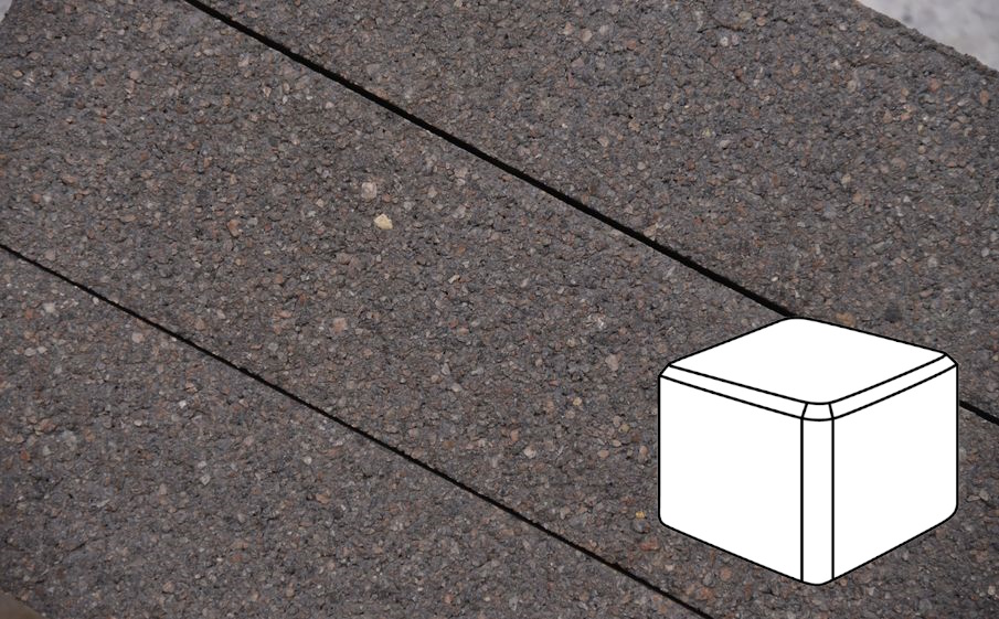 Плитка тротуарная Готика Premium Silver, Куб В.8.К.8, №13, 80*80*80 мм