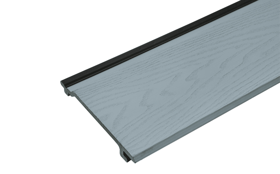 Фасадная панель CM Клэдинг (CM Cladding) Фьюжн (Fusion) Серый (Grey), 3000*156*21 мм