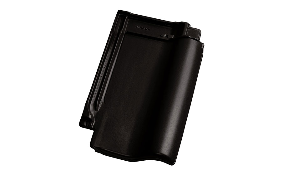 Керамическая черепица рядовая TONDACH Samba 11 (Sensaton 11), Grafen engobe