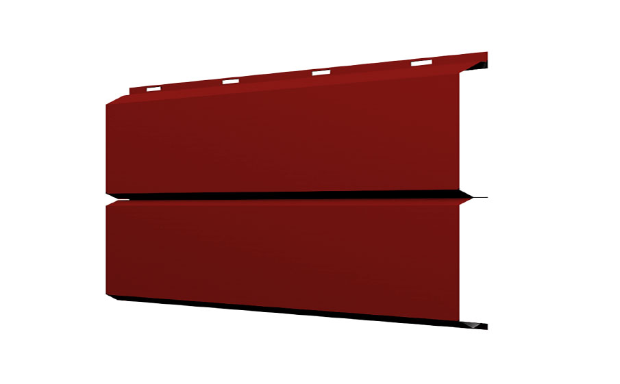 Софит Grand Line ЭкоБрус без перфорации 0,345, 0,45 PE с пленкой RAL 3011