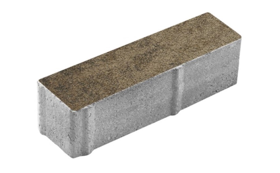 Плитка тротуарная Прямоугольник Б.8.П.8 листопад гранит старый замок, 360*80*80 мм