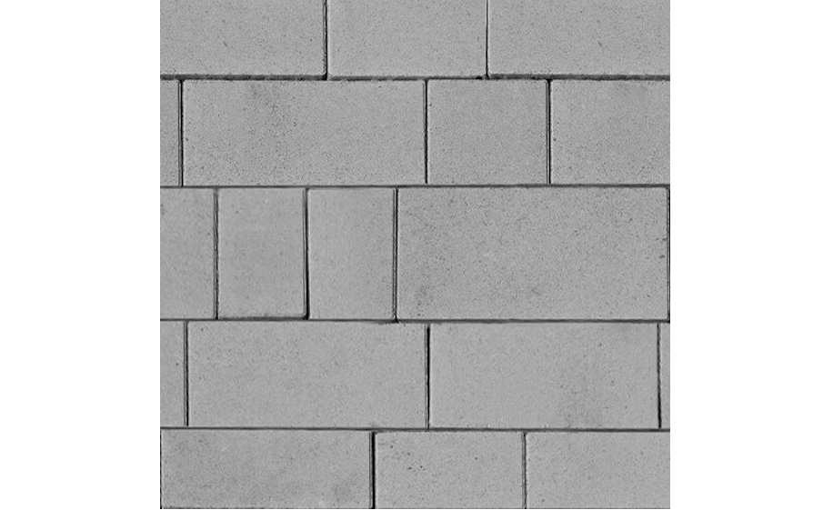 Плитка тротуарная SteinRus Инсбрук Тироль Б.4.Псм.6 гладкая, серый, толщина 60 мм