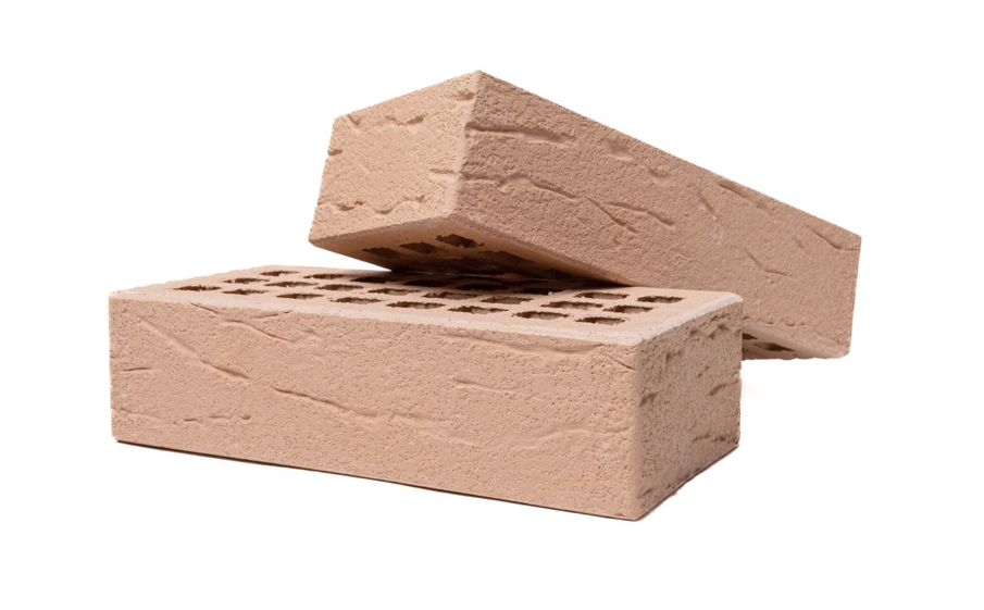 Кирпич облицовочный Губский КЗ, папирус, абрикосовый, 250*120*65 мм