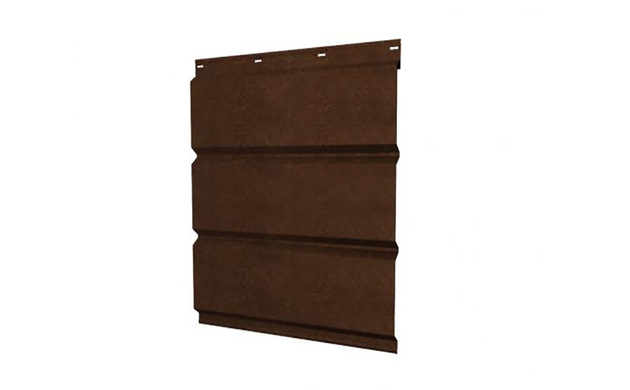 Софит металлический Grand Line без перфорации, сталь 0,45 мм Print Elite, Antique Wood