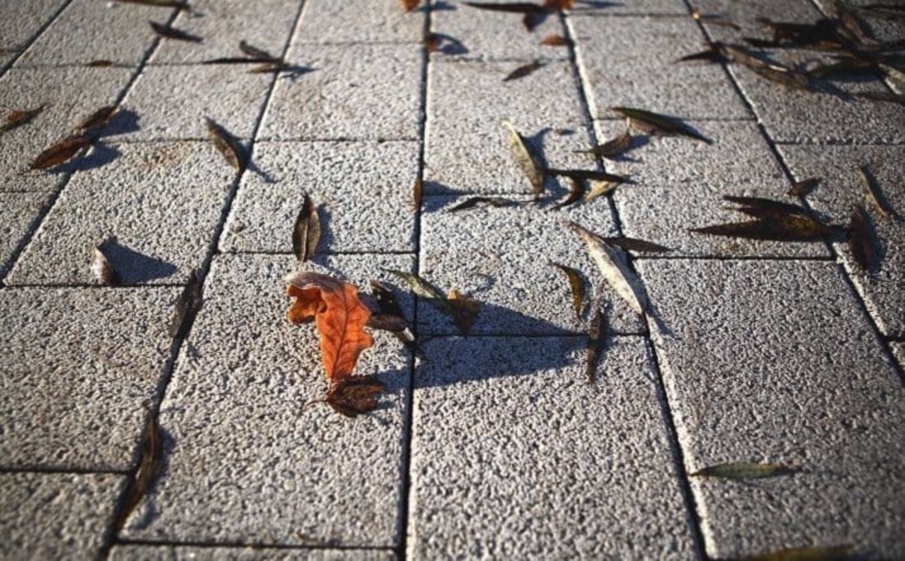 Плитка тротуарная Новый город В.3.Фсм.8 Стоунмикс белый с черным