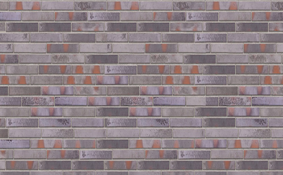 Клинкерная облицовочная плитка King Klinker King size для НФС, LF06 Argon wall, 240*71*17 мм