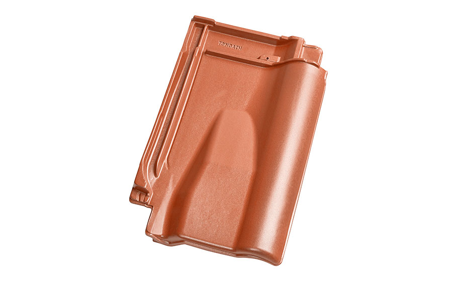 Керамическая черепица вентиляционная TONDACH Samba 11 (Sensaton 11), Natural red