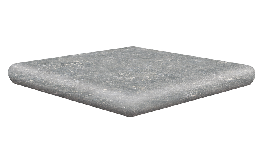 Угловая ступень-флорентинер EXAGRES Ardenas Gris, 330*330*40*14 мм