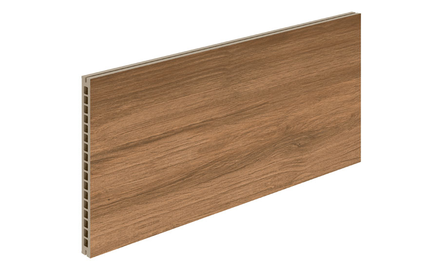 Керамогранитная плита для НВФ ExaTech Wood SAPELLY, 800*600*20 мм