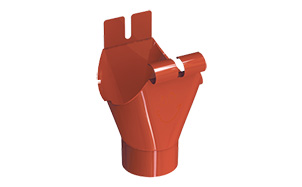 Воронка Galeco для системы STAL D 120/90 мм, RAL 8019