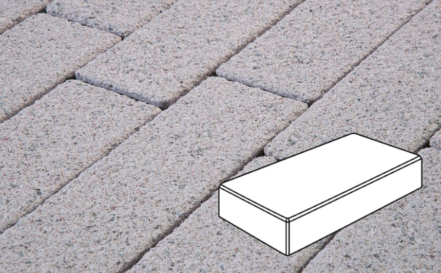 Плитка тротуарная Готика Premium Gold, Картано Гранде В.3.П.8, №1, 300*200*80 мм