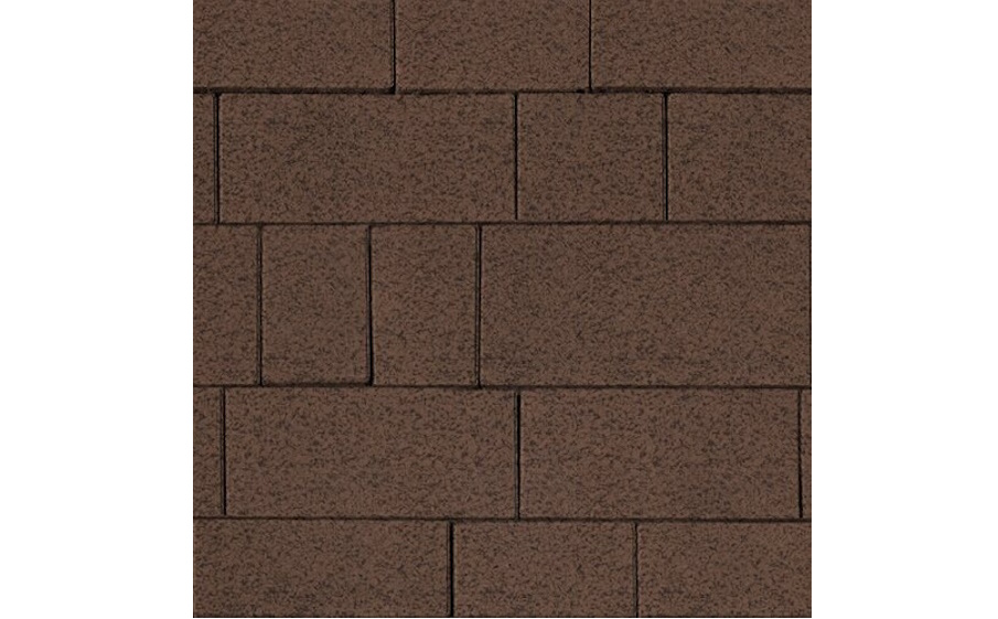 Плитка тротуарная SteinRus Инсбрук Тироль Б.4.Псм.6, Native, коричневый, толщина 60 мм