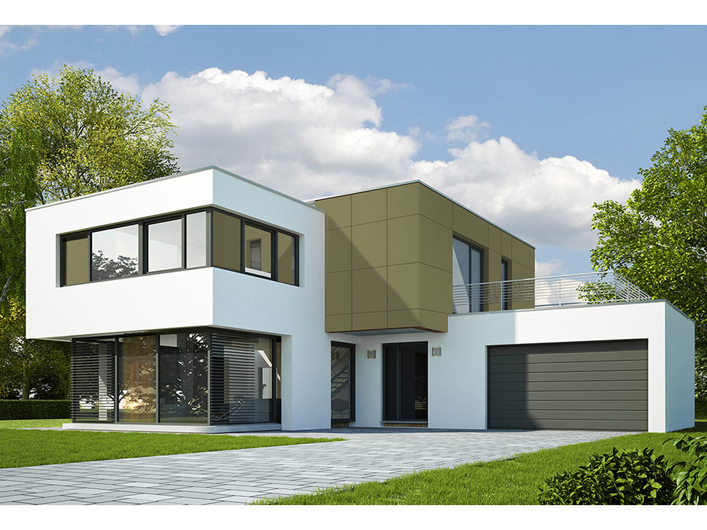 HPL-панель Greenlam Colours SUD 9279 Rock Brown двухсторонняя, 3050*1300*10 мм