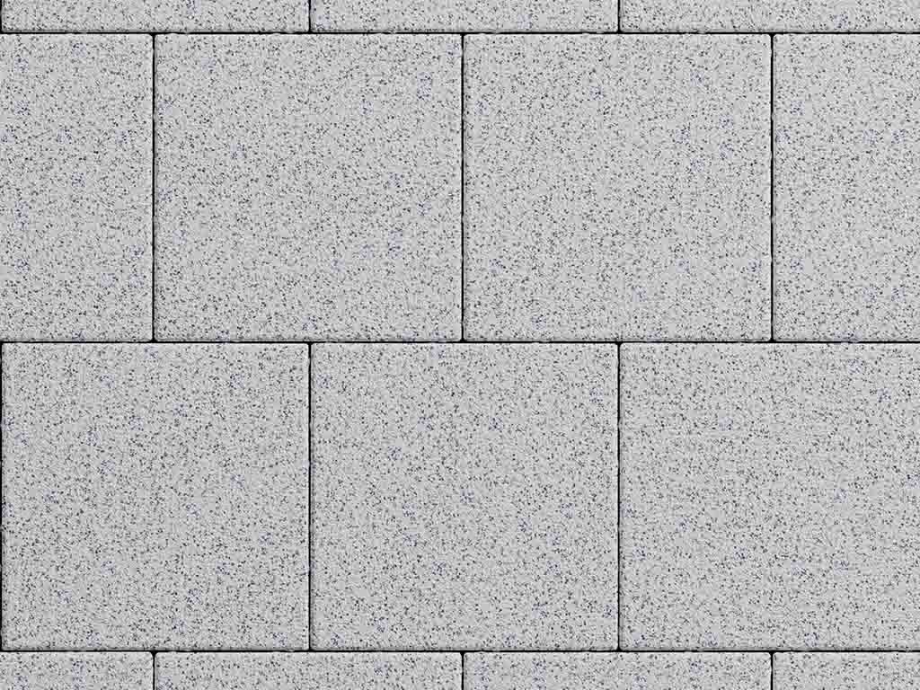 Плитка тротуарная Квадрат Б.1.К.10 стоунмикс белый с черным, 300*300*100 мм 