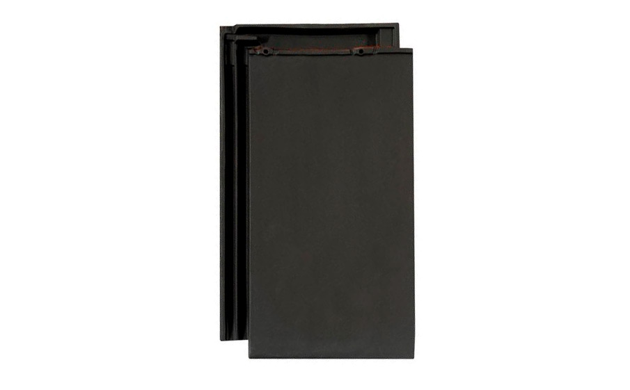Керамическая черепица рядовая TONDACH Figaro nero engobe
