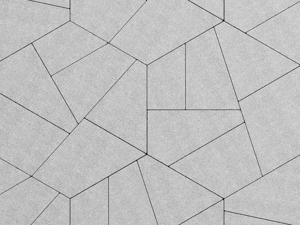 Плитка тротуарная Оригами Б.4.Фсм.8 стоунмикс белый, комплект 6 шт, толщина 80 мм