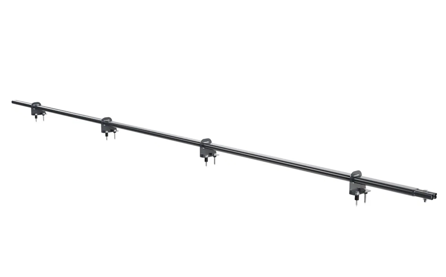 Снегозадержатель однотрубчатый Borge для кровли из металлочерепицы оцинкованный RAL 7016, 1,5 м