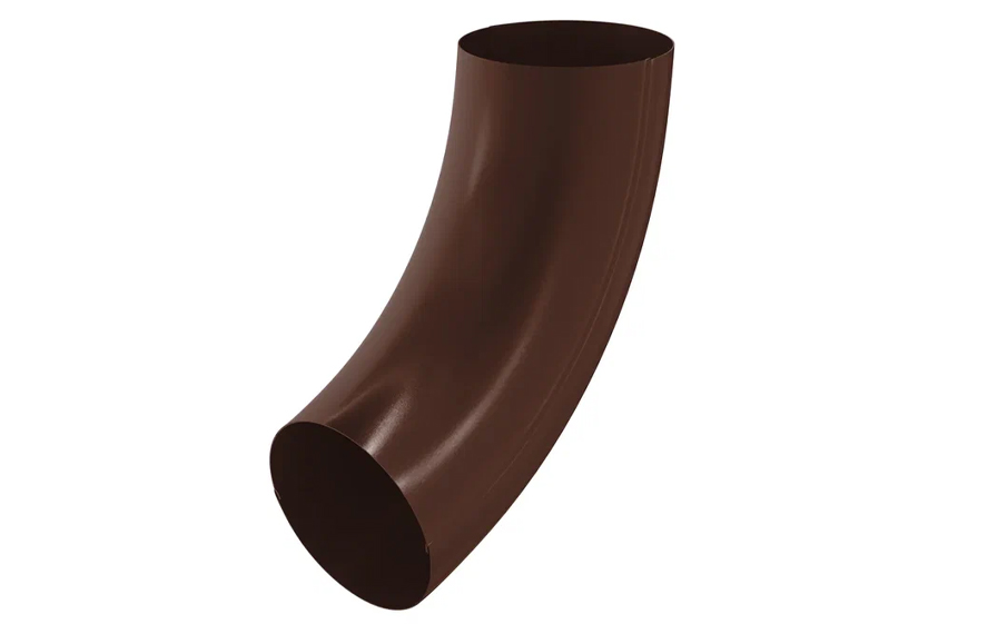 Колено Aquasystem PURAL RAL 8017 для системы D 125/90