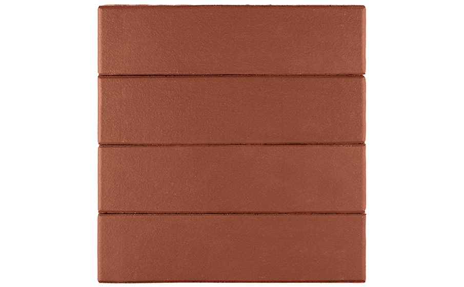 Кирпич облицовочный ЛСР темно-красный гладкий, утолщенные стенки, М175, 250*120*65 мм
