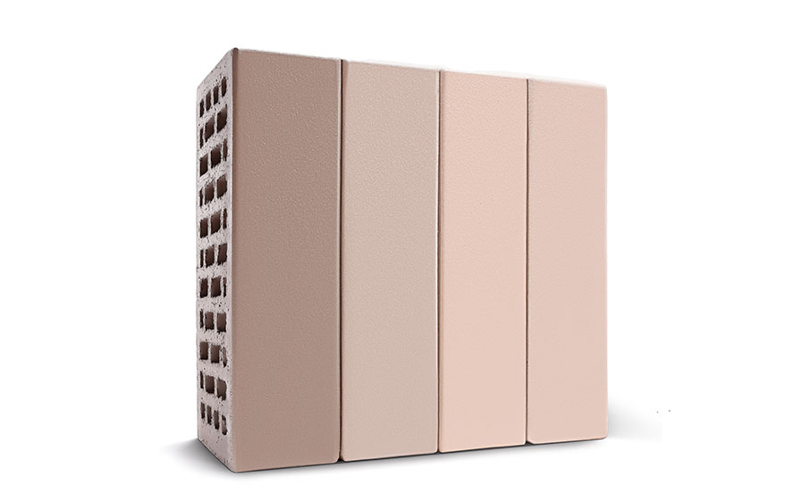 Кирпич облицовочный пустотелый КС-Керамик Камелот микс гладкий, 250*120*65 мм